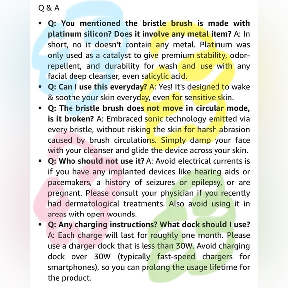 Titanium Ion Skincare Enhancer & Silicone Sonic Face Scrubber (1 Beige, 1 Black) - Picture 10 of 13